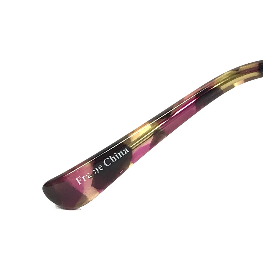 New Globe Eyeglasses Frames L4095 EGGPLANT Clear Purple Brown Tortoise 52-16-135